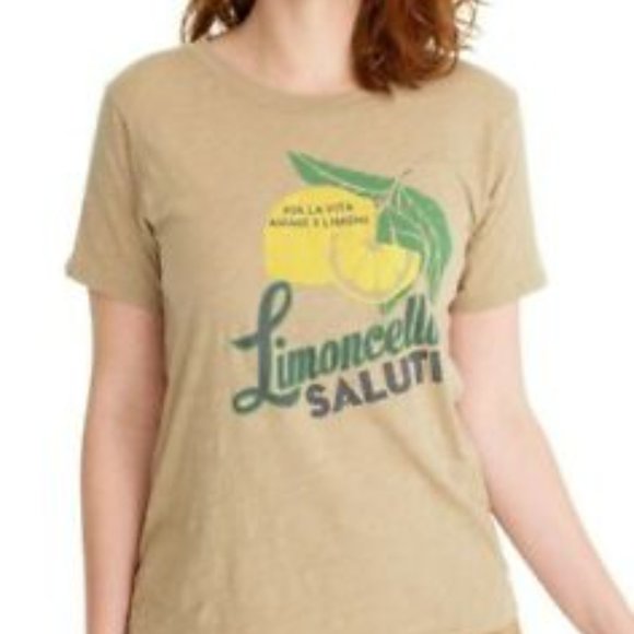 J. Crew Limoncello Saluti Graphic Tee - Picture 3 of 5